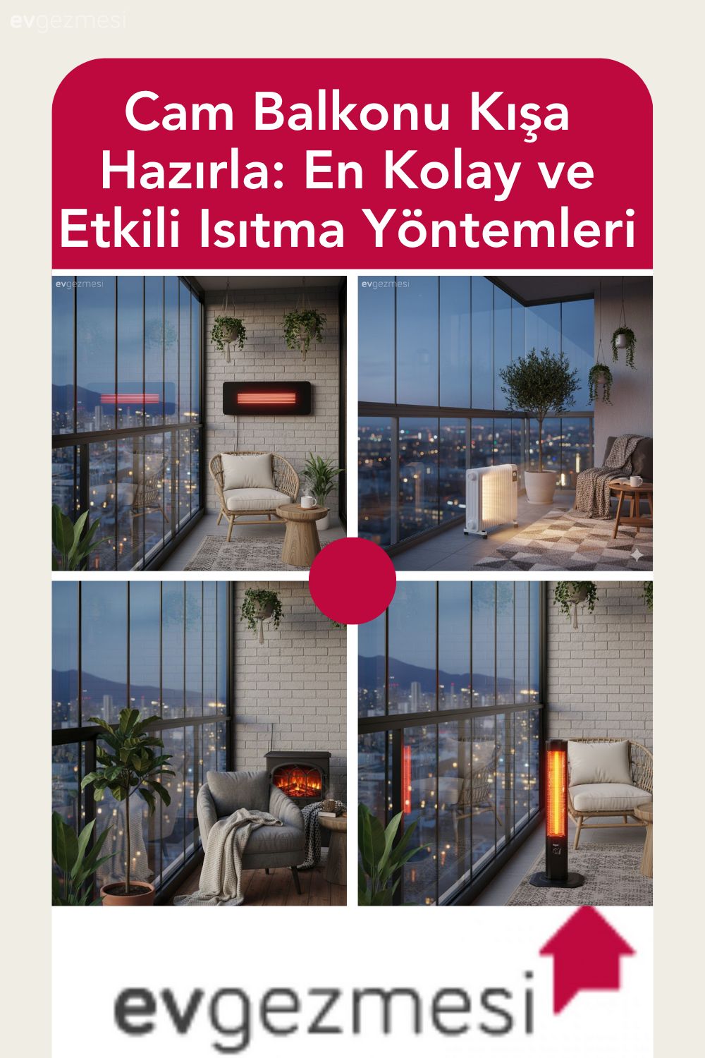 Cam Balkonu Kışa Hazırla: En Kolay ve Etkili Isıtma Yöntemleri