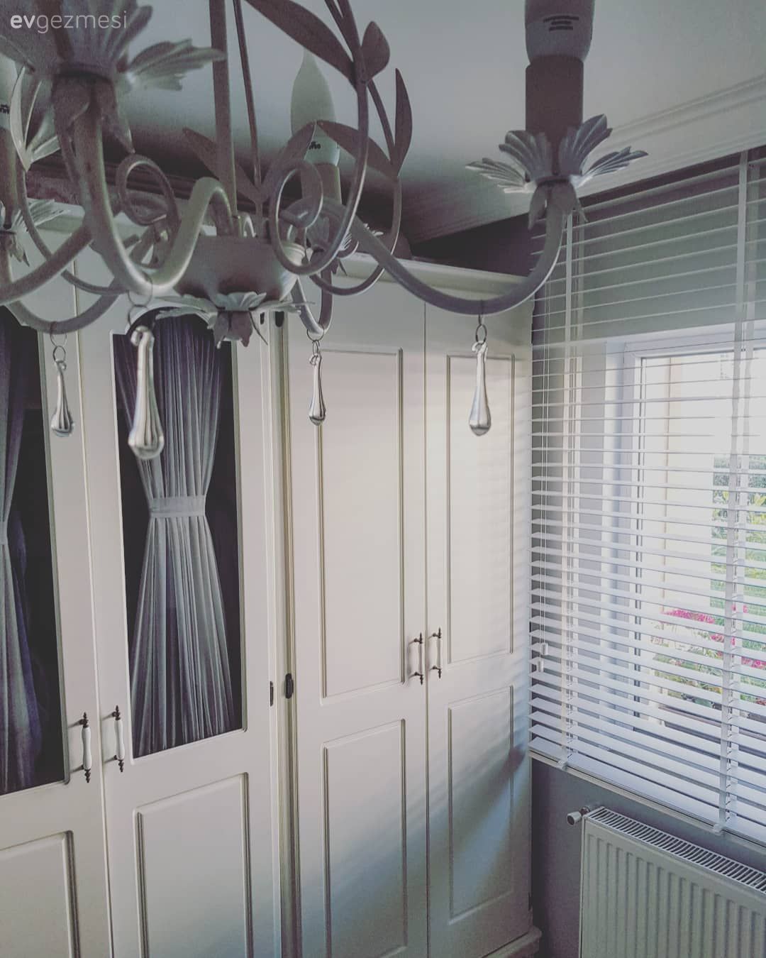 Gardrop, Beyaz, Avize, Aydınlatma