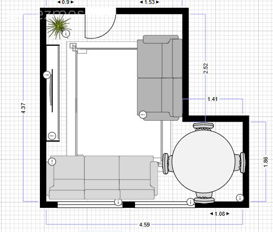 20 M2 Salonda Eşya Yerleşimi: Farklı Planlı Taslaklar