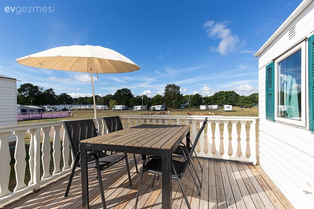 30 M2'lik Bu Prefabrik Evin İçinde 3 Ayrı Oda Var