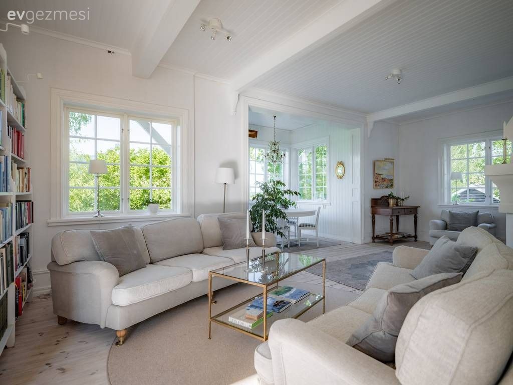 Dekoru ve Planıyla Adeta Bir İlham Perisi: 184 M2'lik Balkonlu Ev