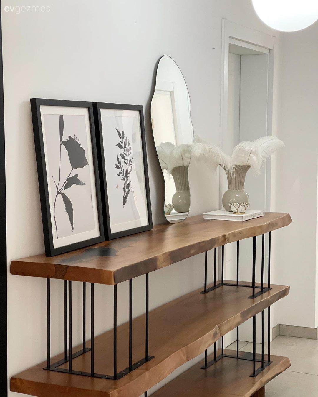 Dresuar, Tablo, Duvar dekorasyonu, Ayna