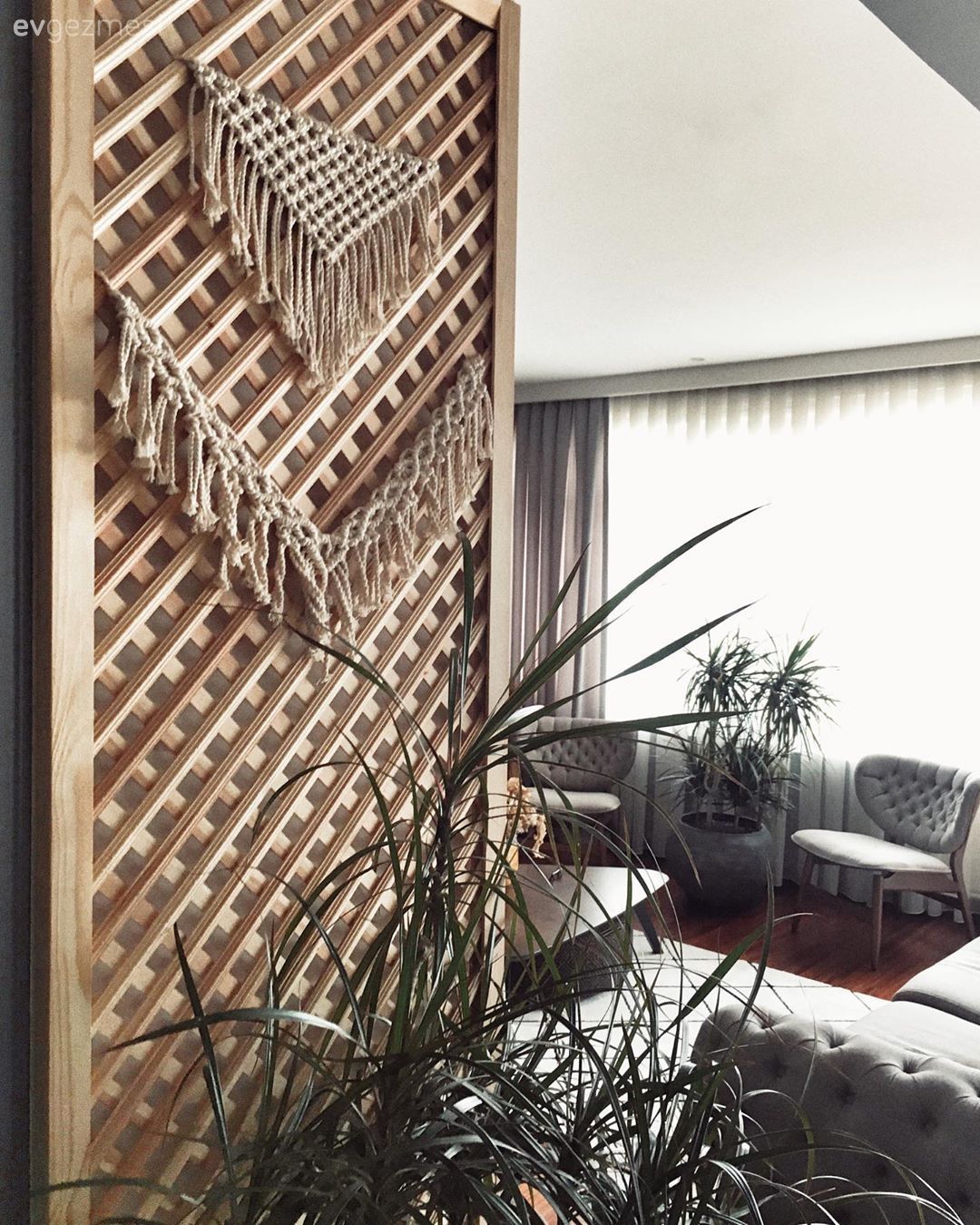 Samsun'dan Natürel Detaylarla Dolu Bohemce Bir Dekor