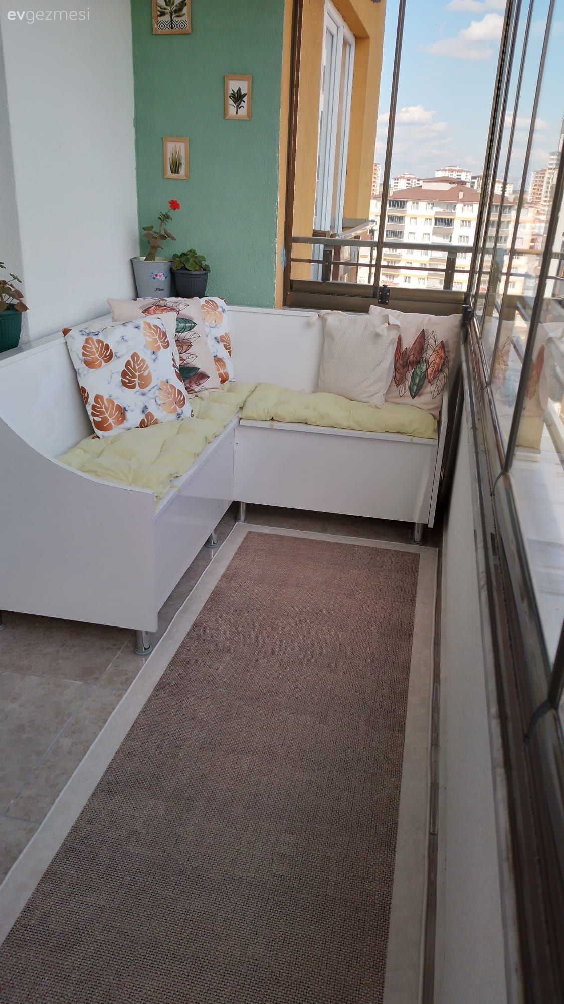 Öncesi&Sonrası: Düşük Maliyetle Değişen Keyifli Bir Balkon!