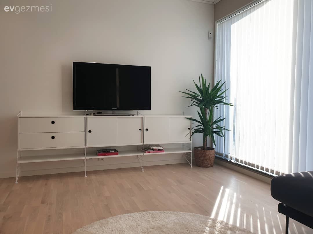 Beyaz, Modern, Siyah, Perde, Parke, Tv ünitesi, Tv ünitesi aksesuarları, Ev Aksesuar