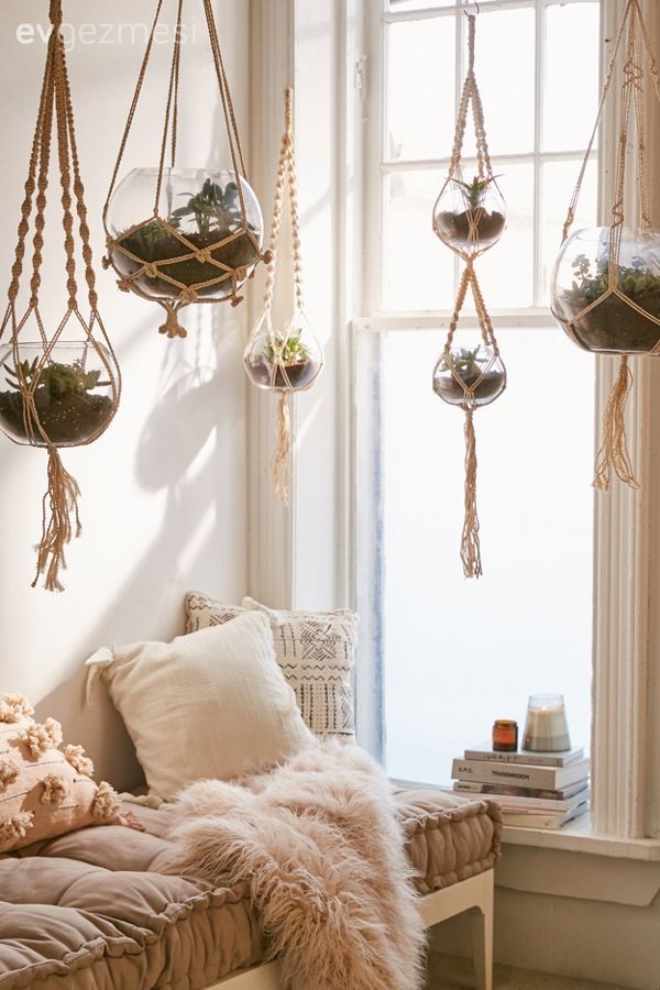 Makromeden Yapılan Harika Dekorasyon Fikirleri!