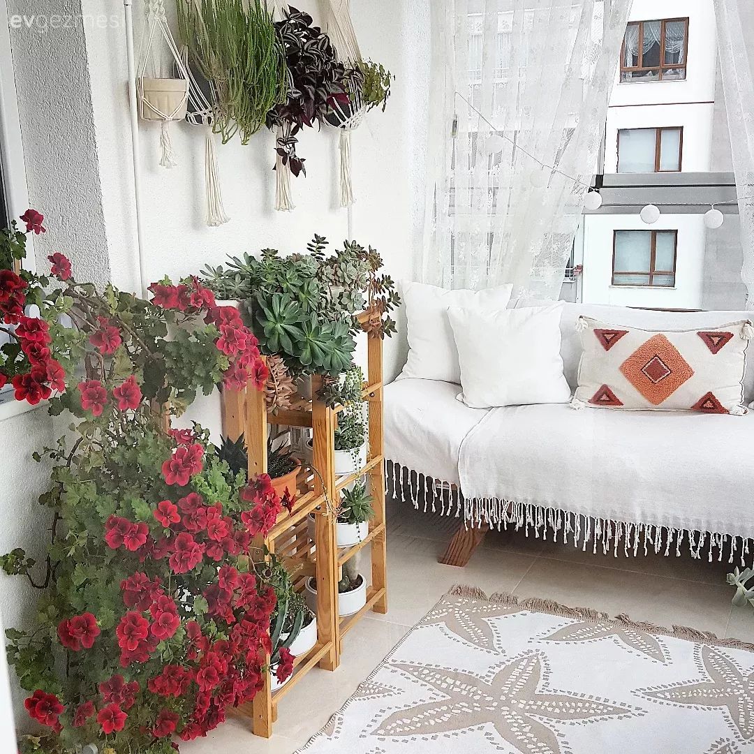 Bu Kayseri Balkonu Bitki ve Çiçekler İçin Vazgeçilmez Yaşam Alanı!