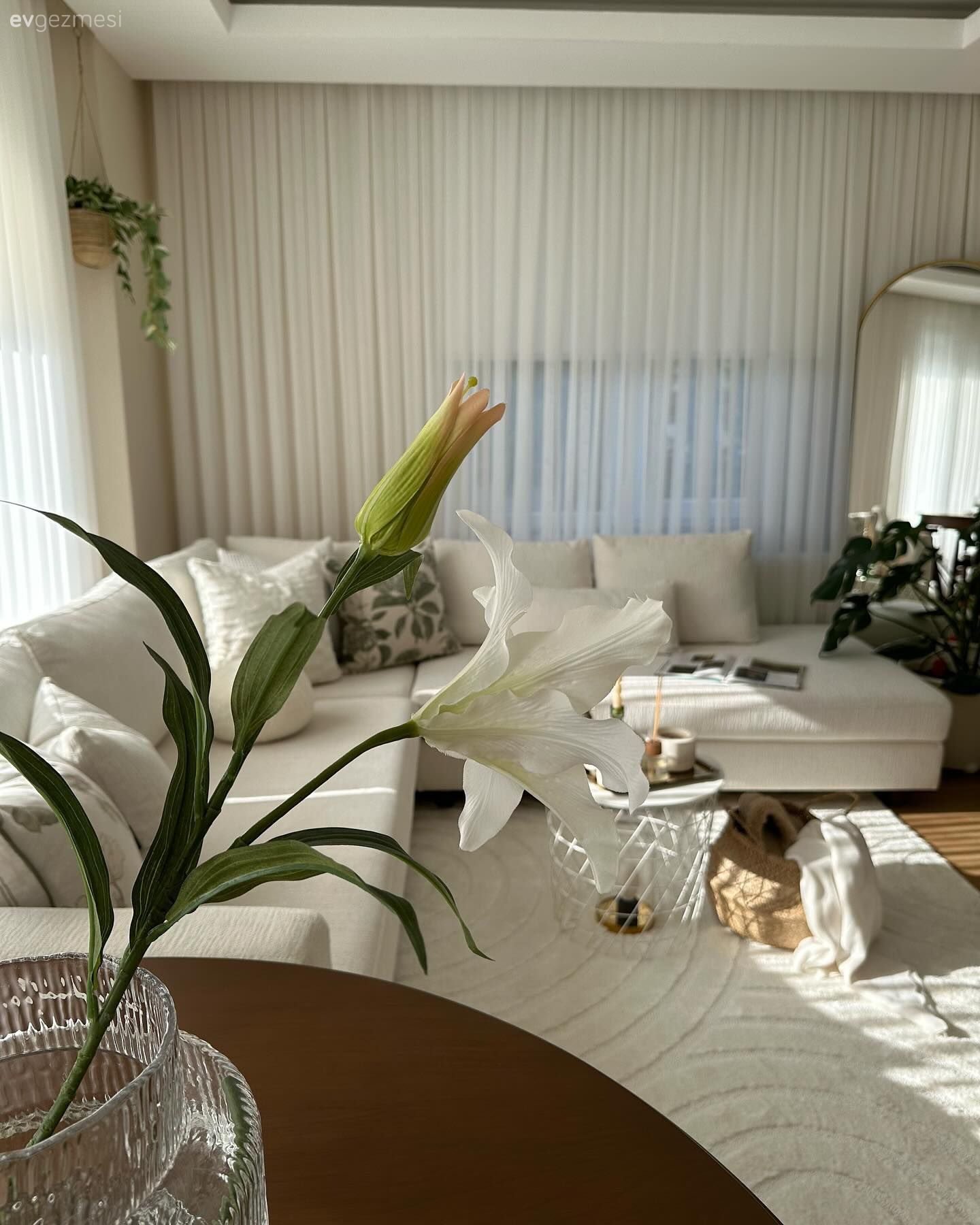 Bu Evde Beyaz Renk Ahşaplar ile Birlikte Keyif Sembolü Olmuş!