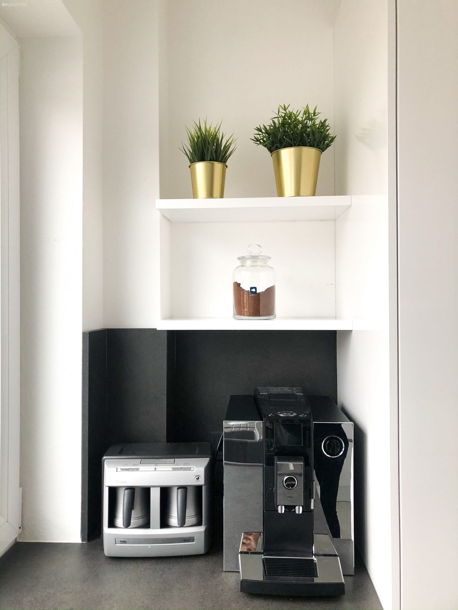 Mutfak, Mutfak aksesuarları, Beyaz, Duvar rafı, Mutfak duvar dekorasyonu