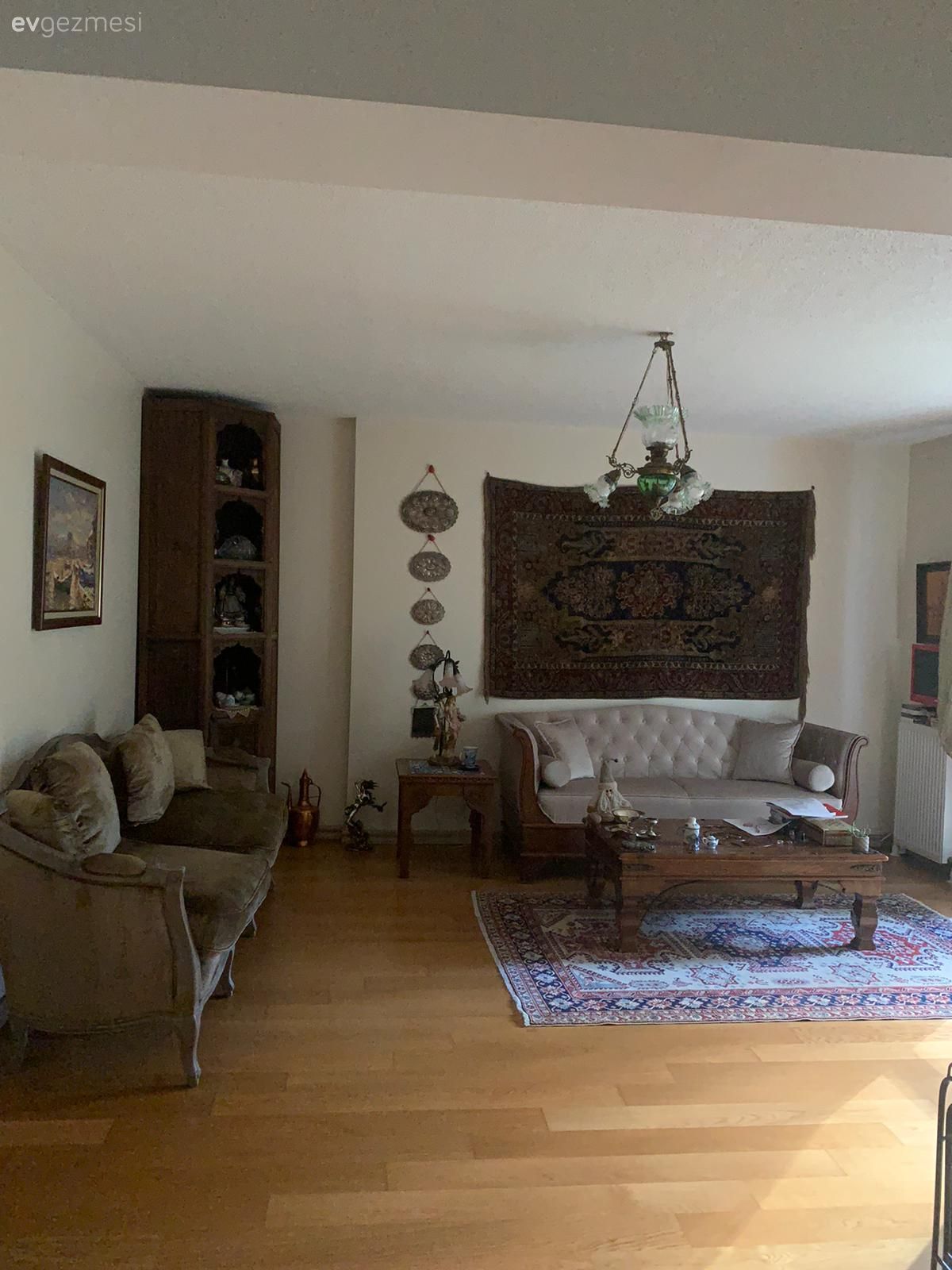 Salon, Rustik, Eklektik, Kahverengi, Bej, Mavi, Koltuk takımı, Orta sehpa, Sehpa, Halı, Salon halısı, Yan sehpa, Duvar dekorasyonu, Kırlent, Ev tekstili, Vizon, Kilim, Desenler, Sehpa üstü aksesuarı, Ev Aksesuar, Avize, Aydınlatma, Salon avizesi, Tablo, Vitrin