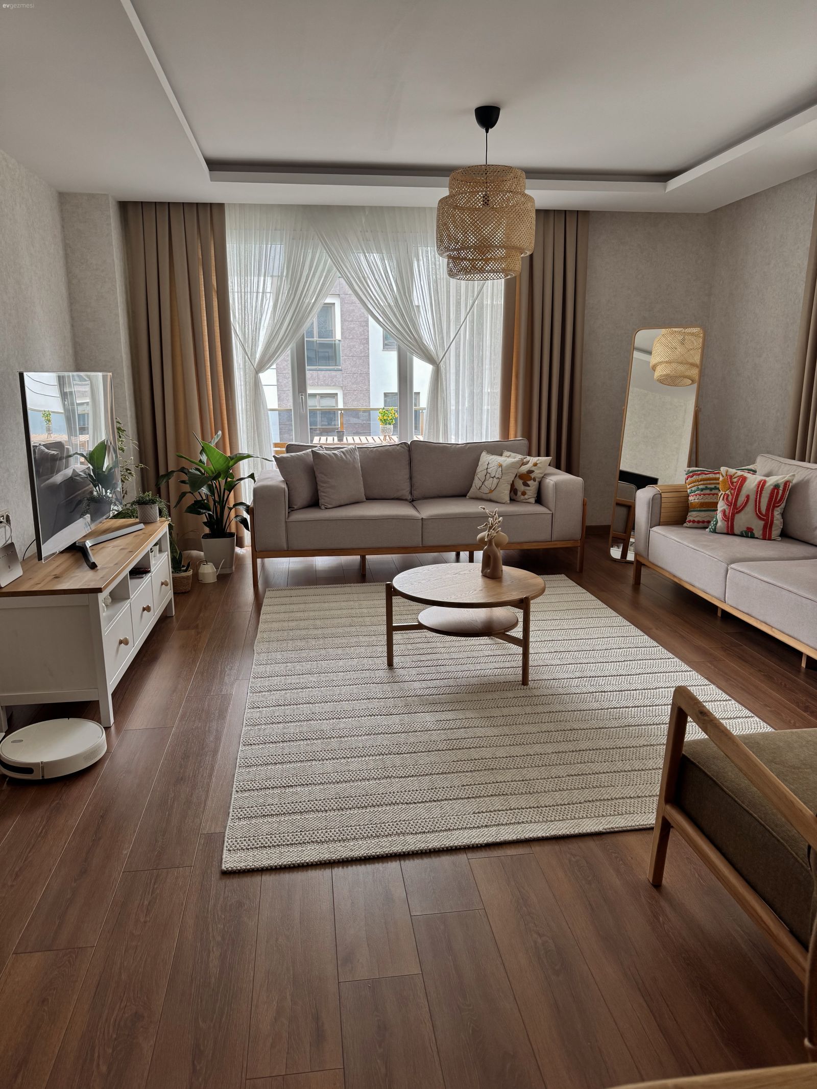 Bu İstanbul Evinde Renk Paletinin İlham Kaynağı Doğa!