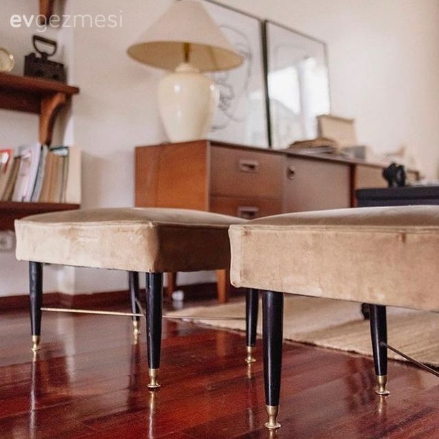 Ahşap Mobilya, Konsol, Konsol üzeri dekoratif objeleri, Tablo, Duvar dekorasyonu, Abajur, Aydınlatma, Duvar rafı, Puf, Jüt halı, Halı, Vizon