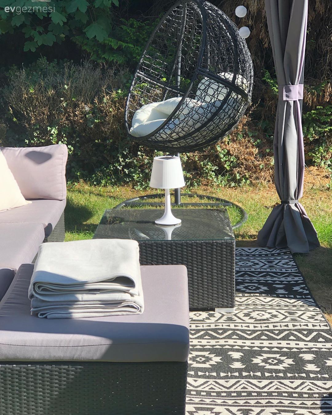 Bahçe, Kamelya, Hasır, Kahverengi, Led peri ışık, Halı, Abajur, Aydınlatma, Salıncak