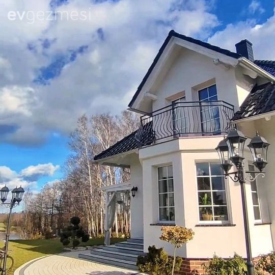 175 M2'lik İki Katlı Lüks Villanın İçi ve Proje Detayları