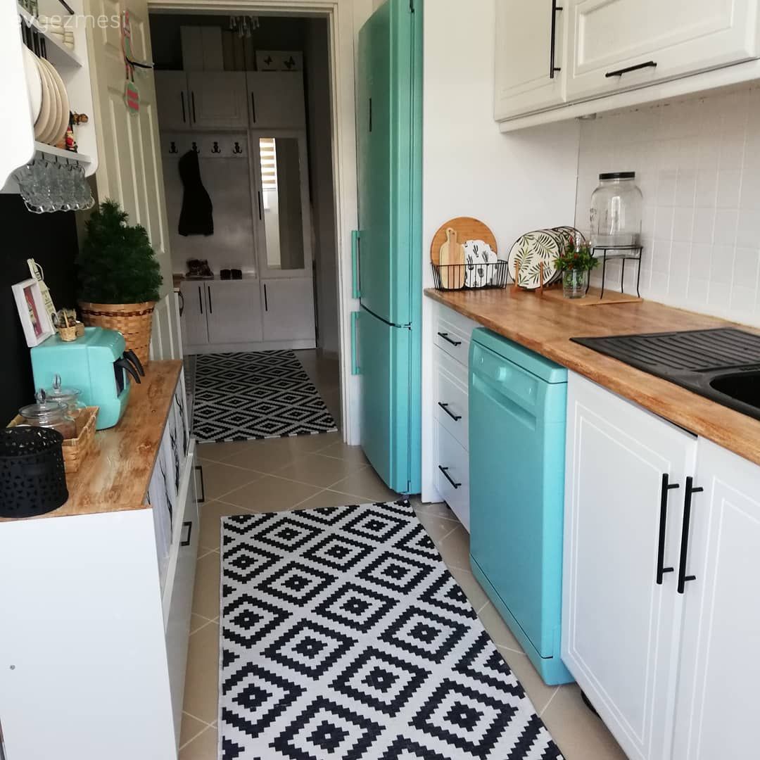 Eski Halini Çoktan Unutan Bu Mutfakta Enerji Patlaması Var