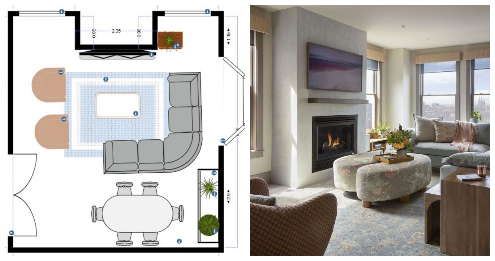 Büyük Salonlarda Eşya Yerleşimi Nasıl Yapılır?