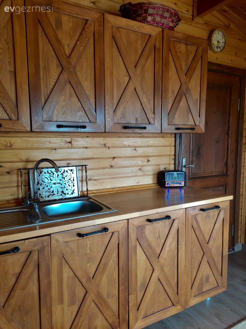 Ahşap ev, Köy evi, Ahşap mutfak, Mutfak