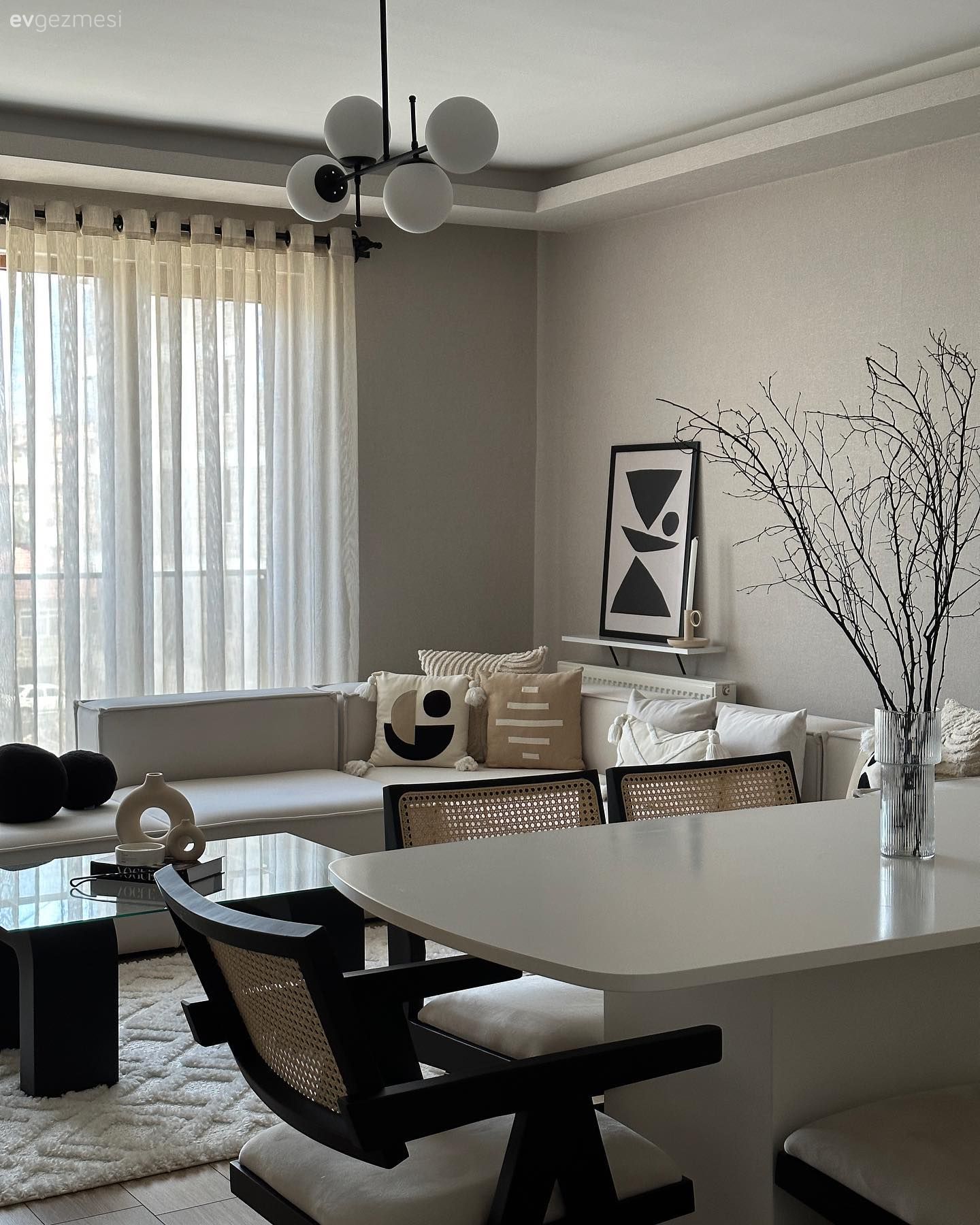 Ferahlığı Aklına Koyan Bu Ankara Evi Şıklığı da Unutmamış!