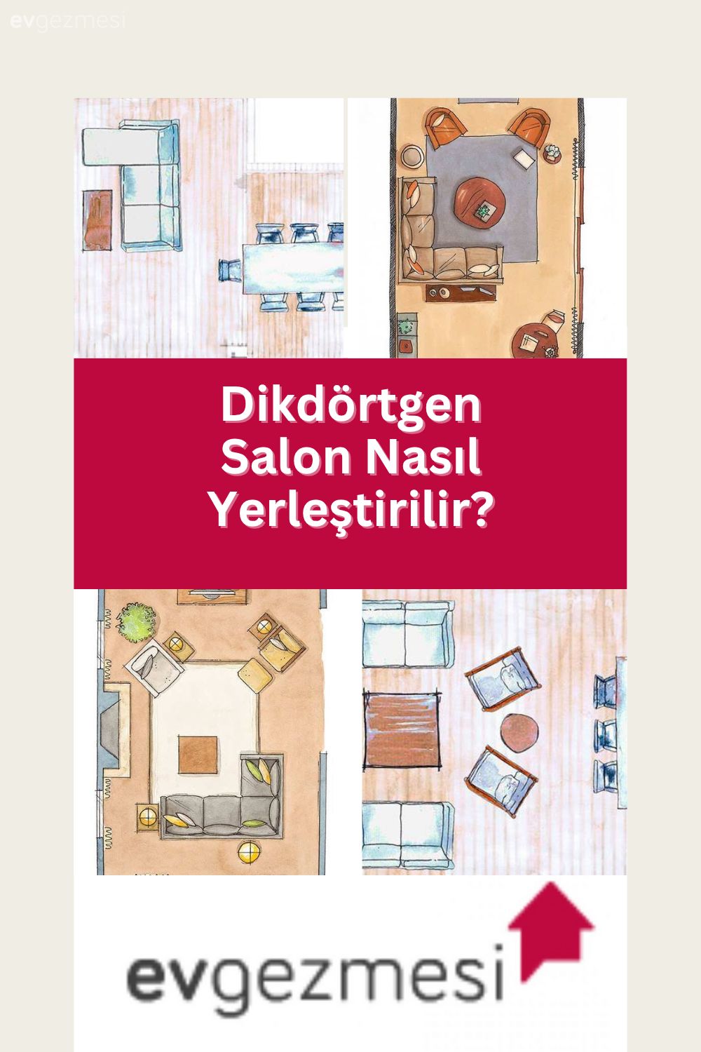 Dikdörtgen Salon Nasıl Yerleştirilir?