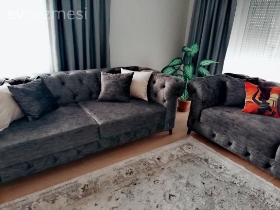 Ev Gezmesi: Sakin ve Keyifli Bir Salon Dekoru