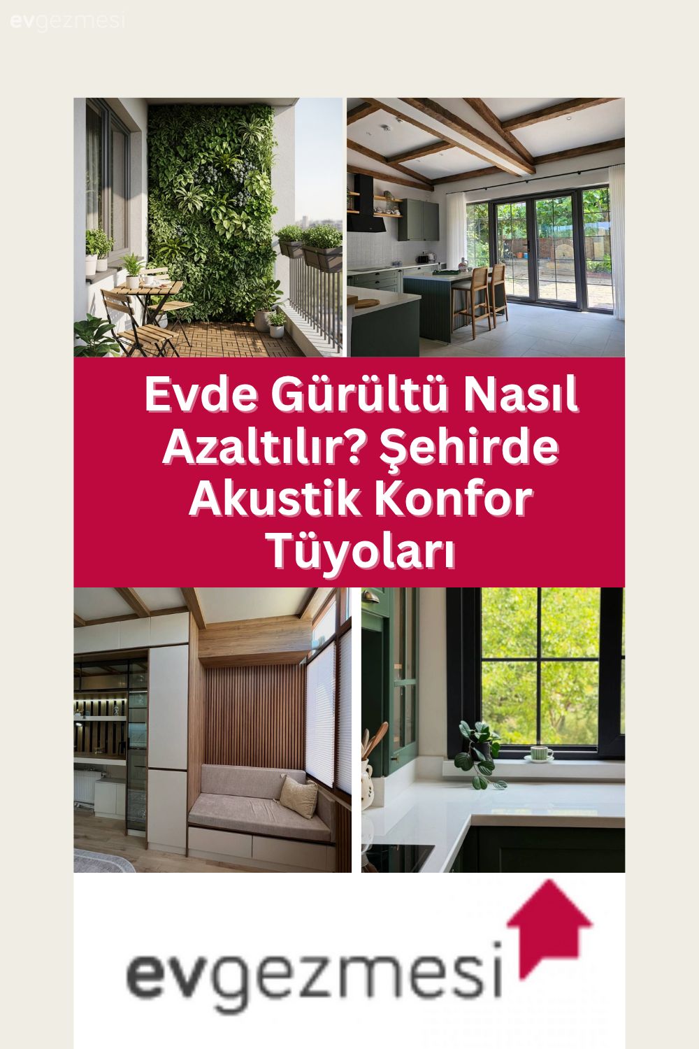 Evde Gürültü Nasıl Azaltılır? Şehirde Akustik Konfor Tüyoları