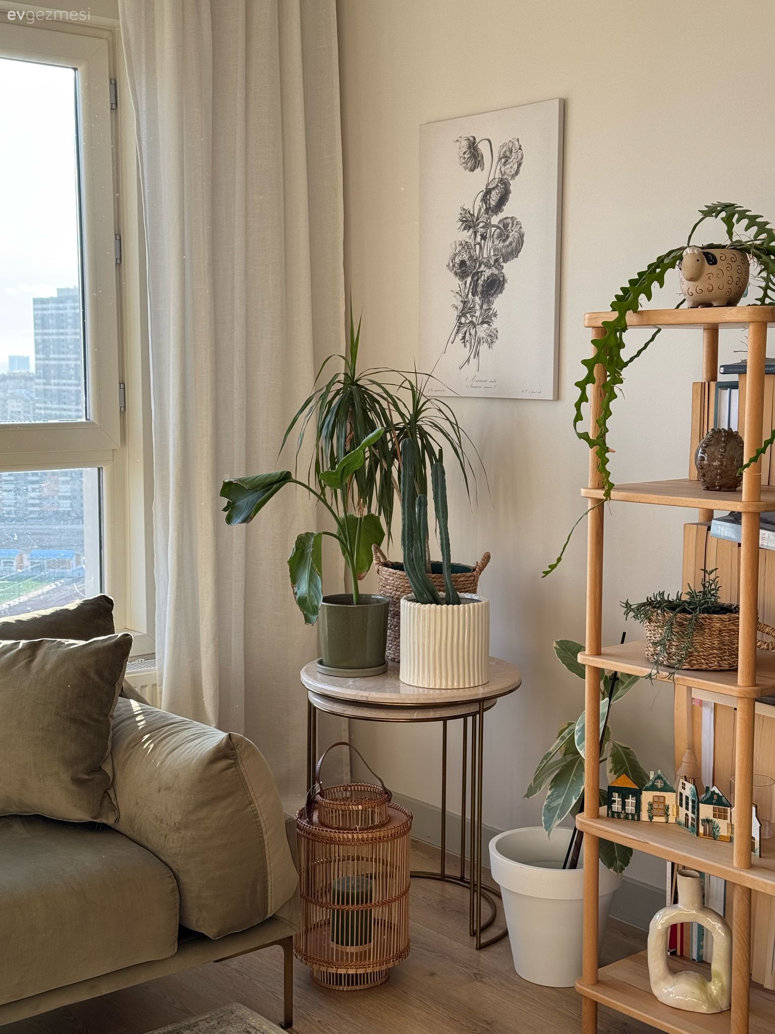 Bu Ankara Evinde Doğadan Esinlenen Bir Renk Paleti Var