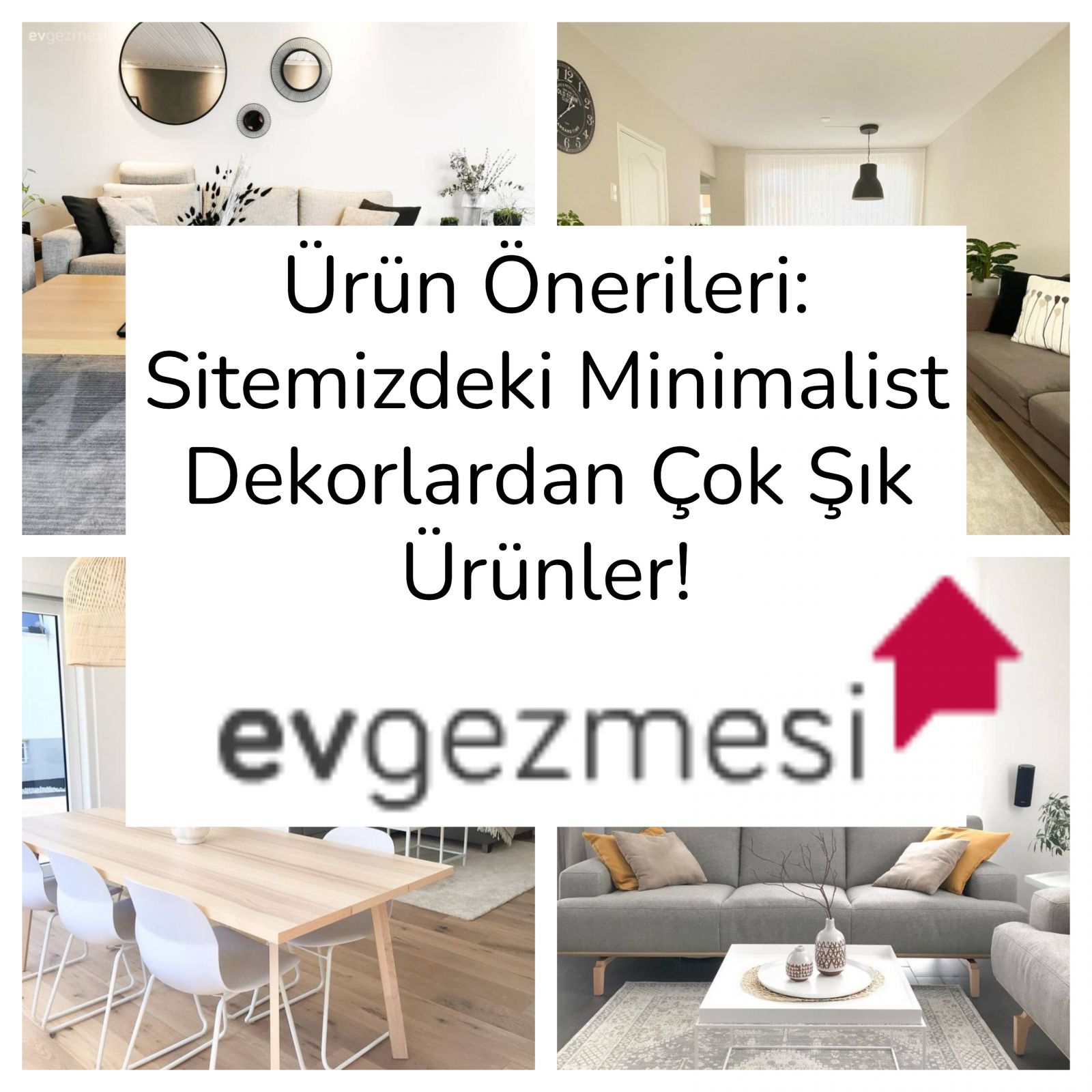 Ürün Önerileri: Sitemizdeki Minimalist Dekorlardan Çok Şık Ürünler!