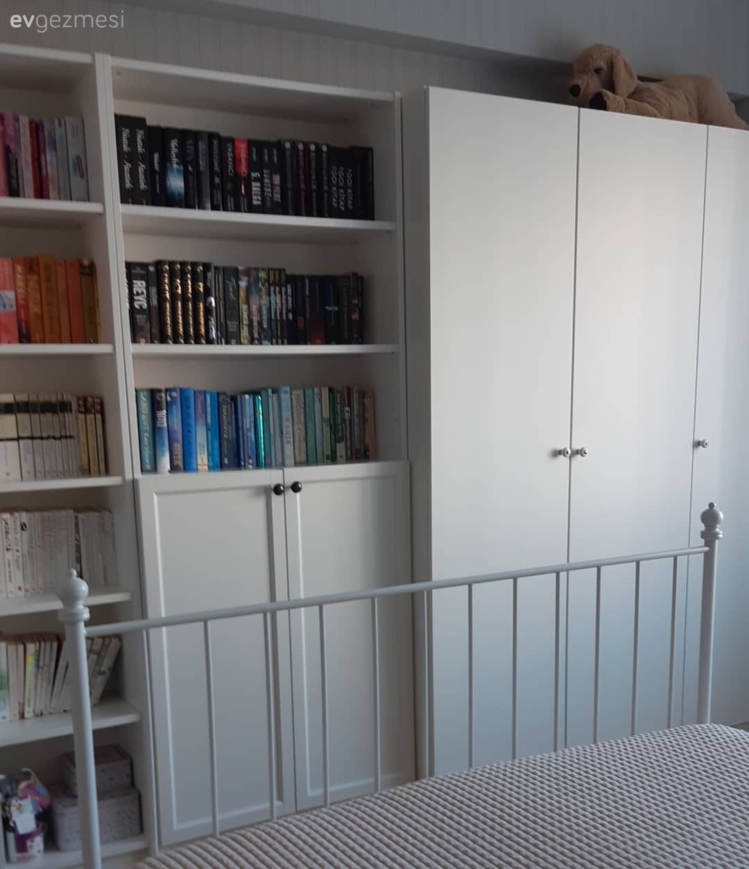 Kitaplık, Gardrop, Yatak Odası