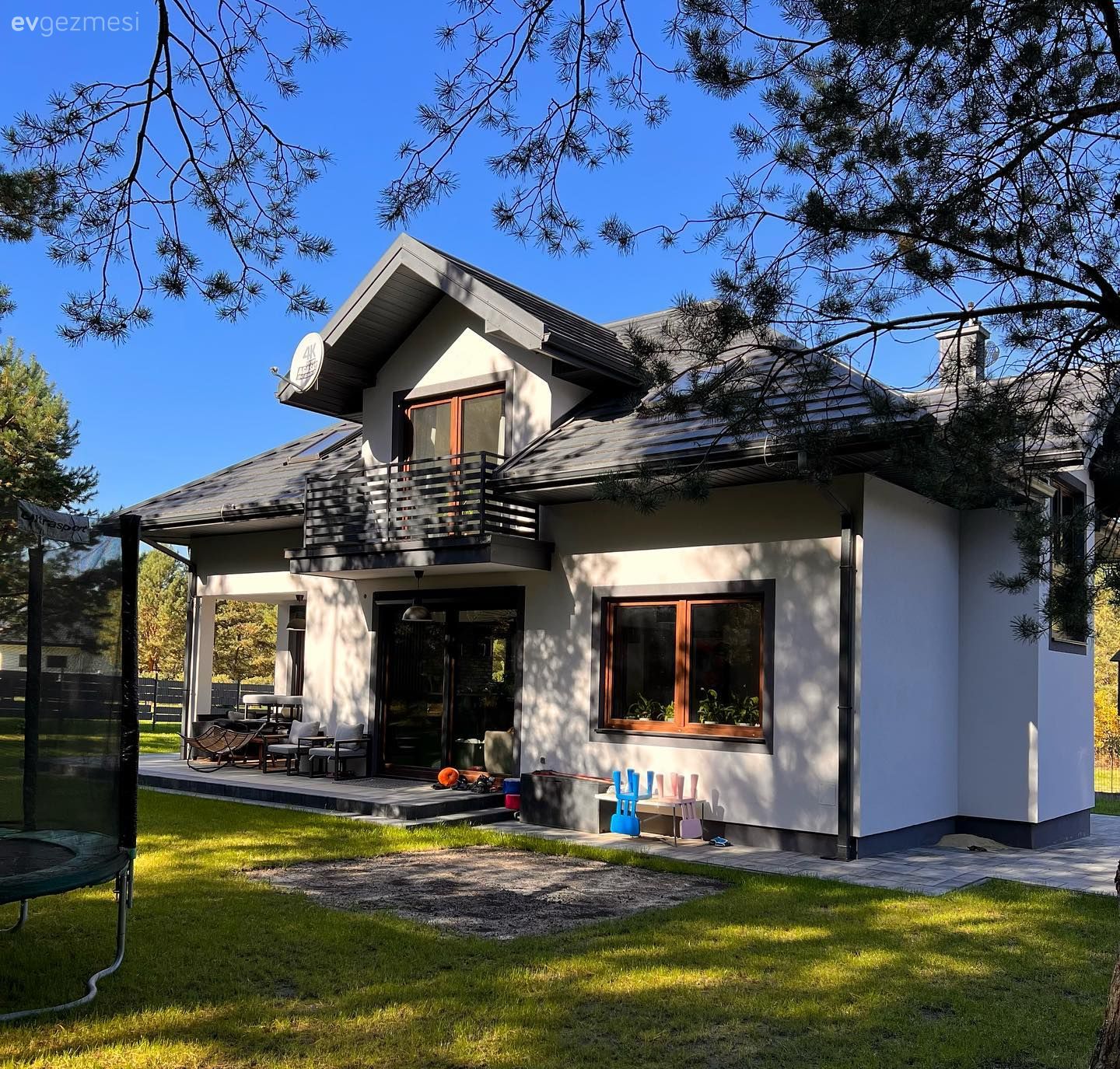 Müstakil Ev İsteyenler İçin 155 M2 İki Katlı Evin İçi ve Planı