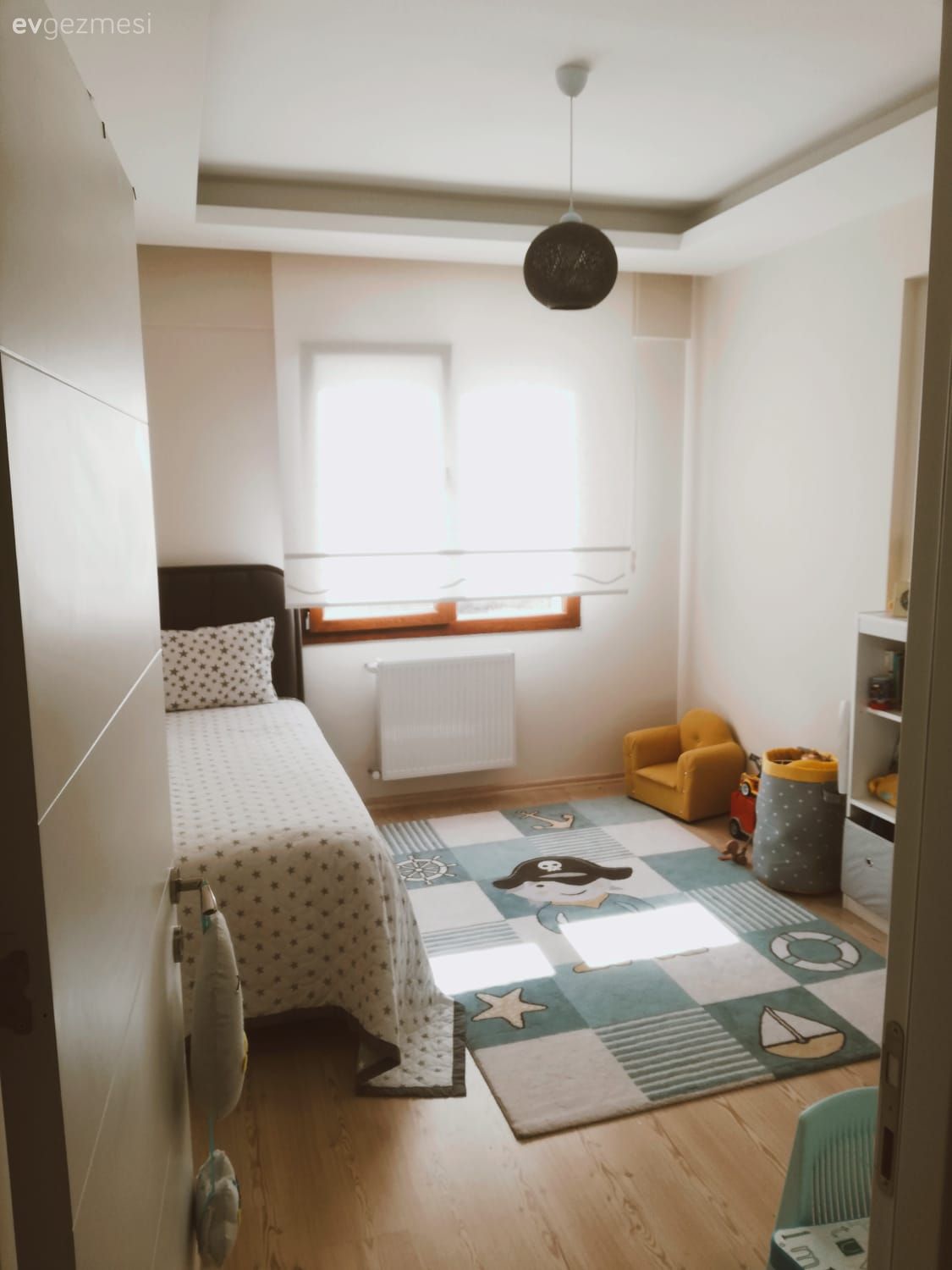 Çocuk Odası, Beyaz, Hardal, Çocuk odası perdesi, Çocuk odası halısı