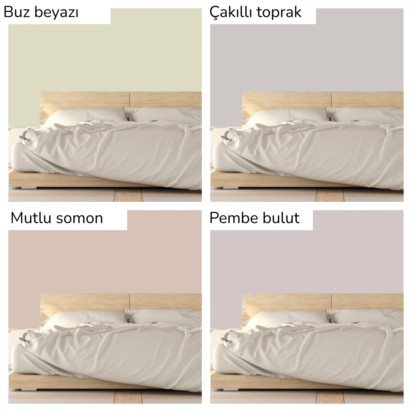 Boya Markalarının 2025 Kartelalarından Yatak Odasına Yakışacak Renkler