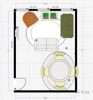 25 Metrekare Dikdörtgen Salonda Eşyalar Nasıl Yerleştirilir?