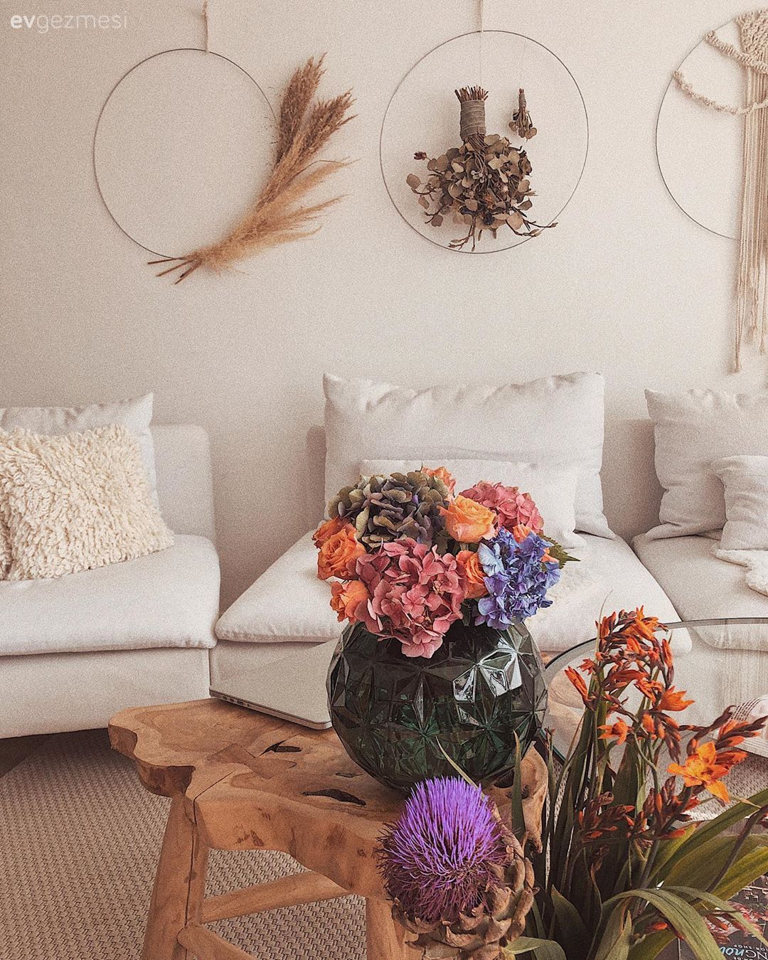 Bu Bohem Dekor Doğallığından Hiçbir Şekilde Ödün Vermiyor!