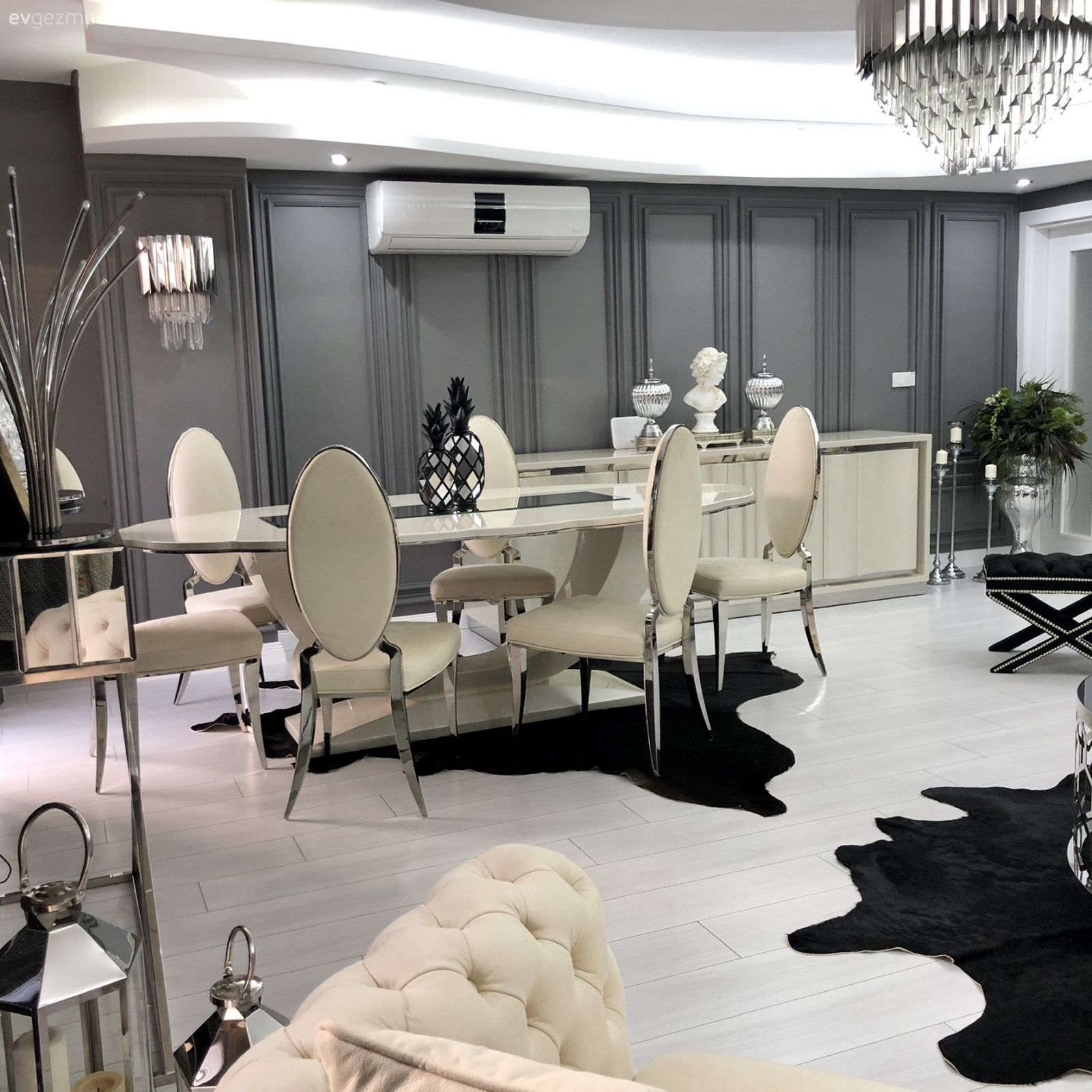 Lüks ve Kaliteli Parçalar, Bu Evin İhtişamına İhtişam Katmış