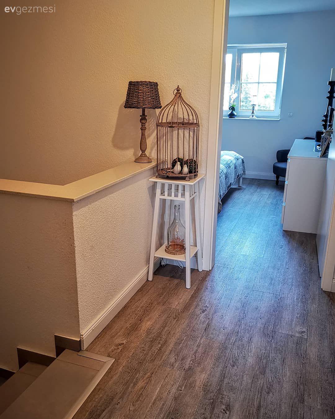 Dubleks evler, Merdiven, Beyaz, Fener, Ev Aksesuar, Abajur, Aydınlatma, Tabure, Hol