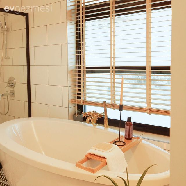 Beyaz, Küvet, Banyo, Siyah, Jaluzi, Duşakabin, Banyo aksesuarları