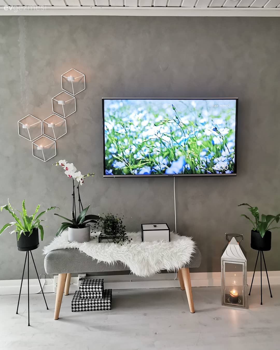 Farklı Stilleri Seven  Bu Dekorun Keyfine Diyecek Yok