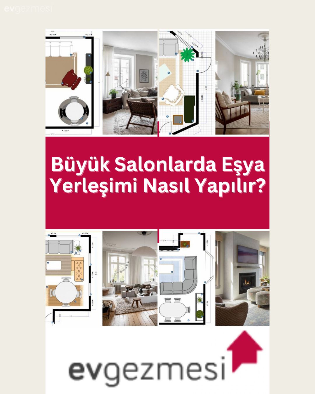 Büyük Salonlarda Eşya Yerleşimi Nasıl Yapılır?
