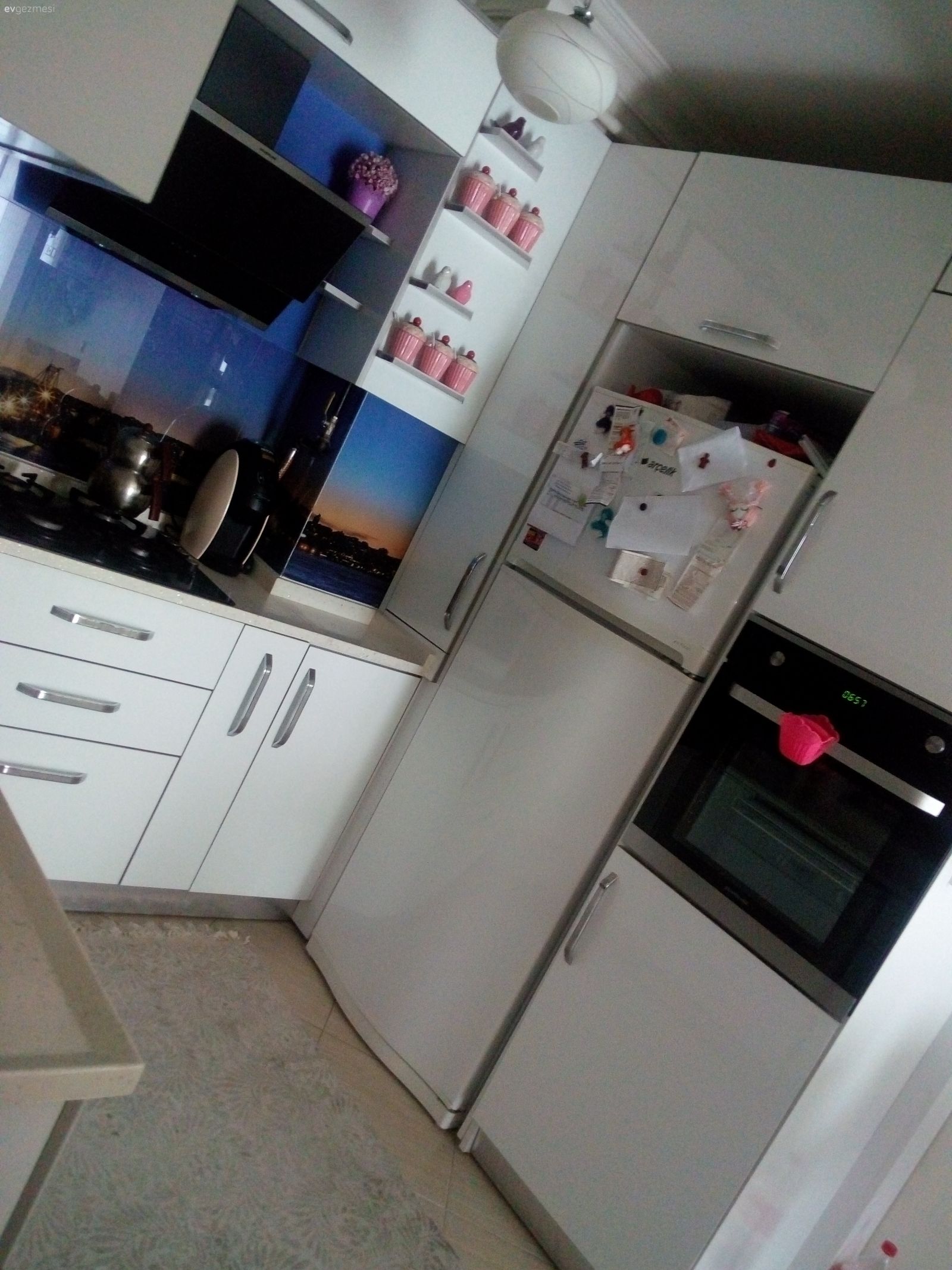 Baştan yaptırdığım mutfağım