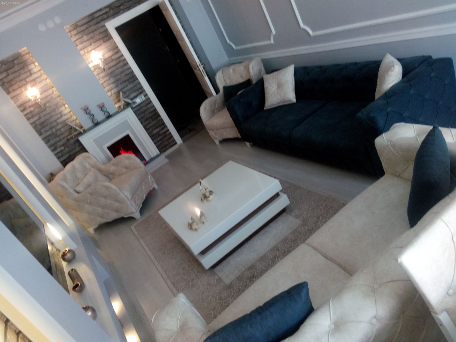 Kendi tasarladığım salonum