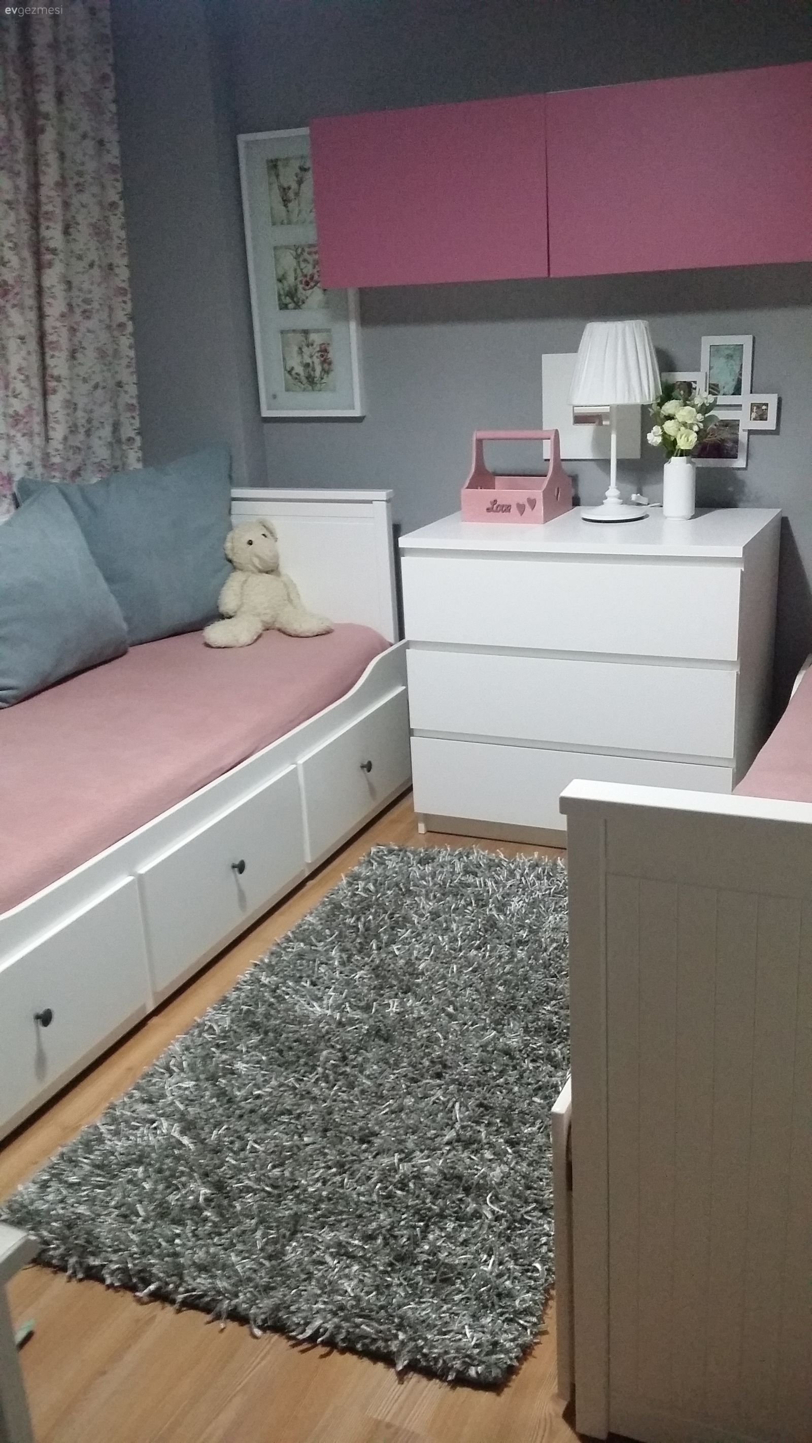 Çocuk Odası, Pembe, Beyaz, Mavi