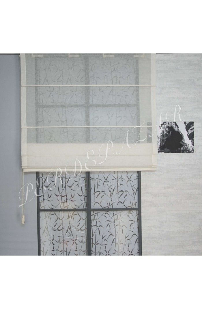 Keten Katlamalı Perde