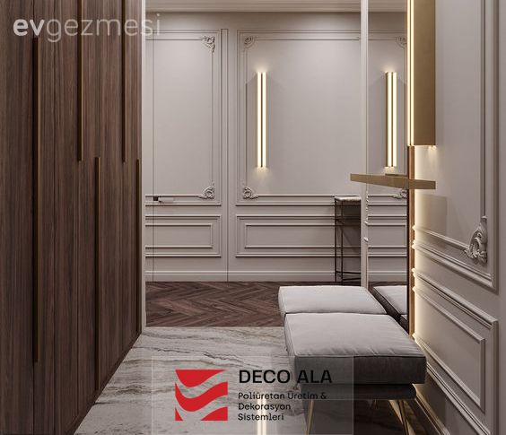 Koridor Duvar Çıtalama