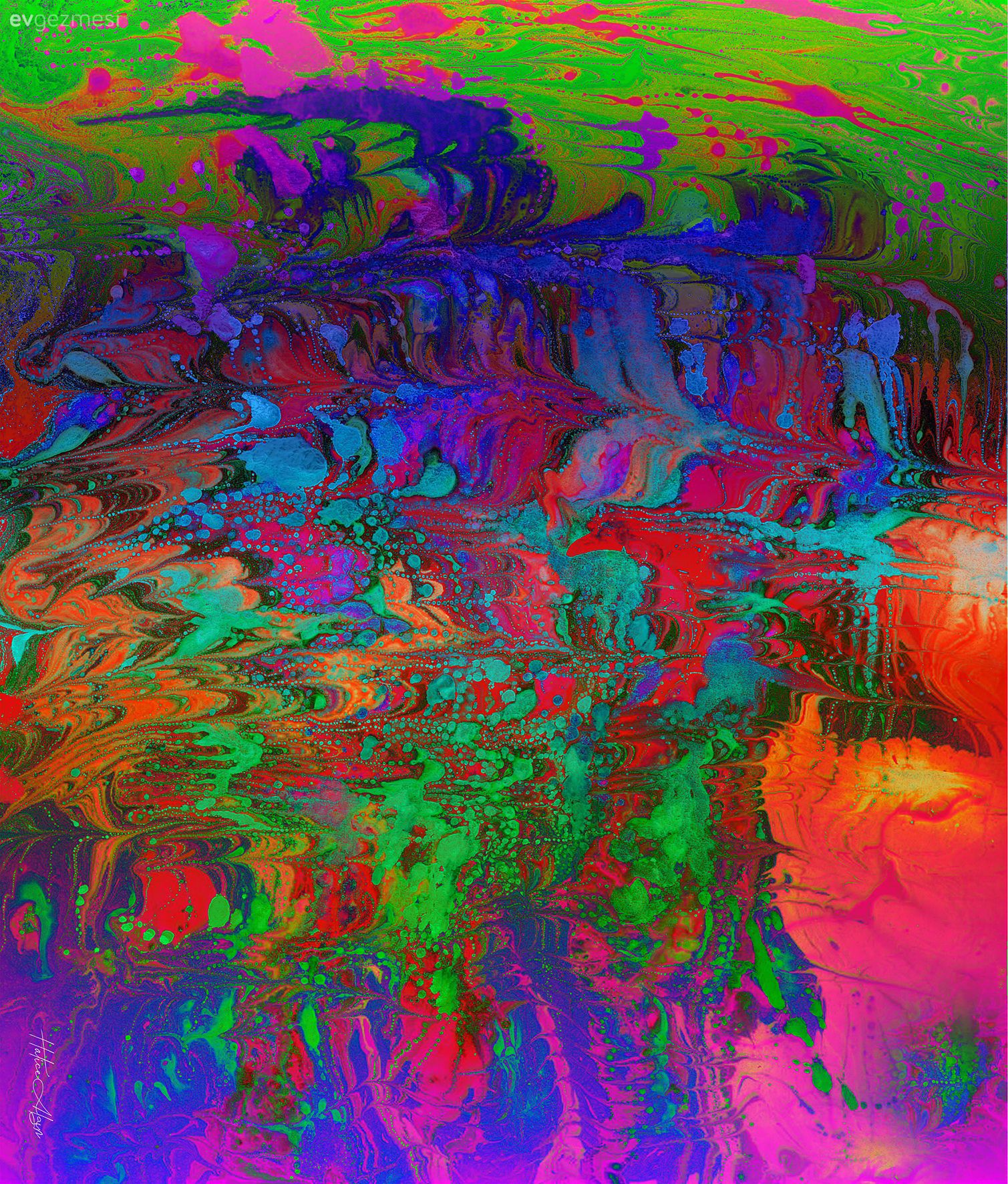 İç dekorasyon Duvar resimleri