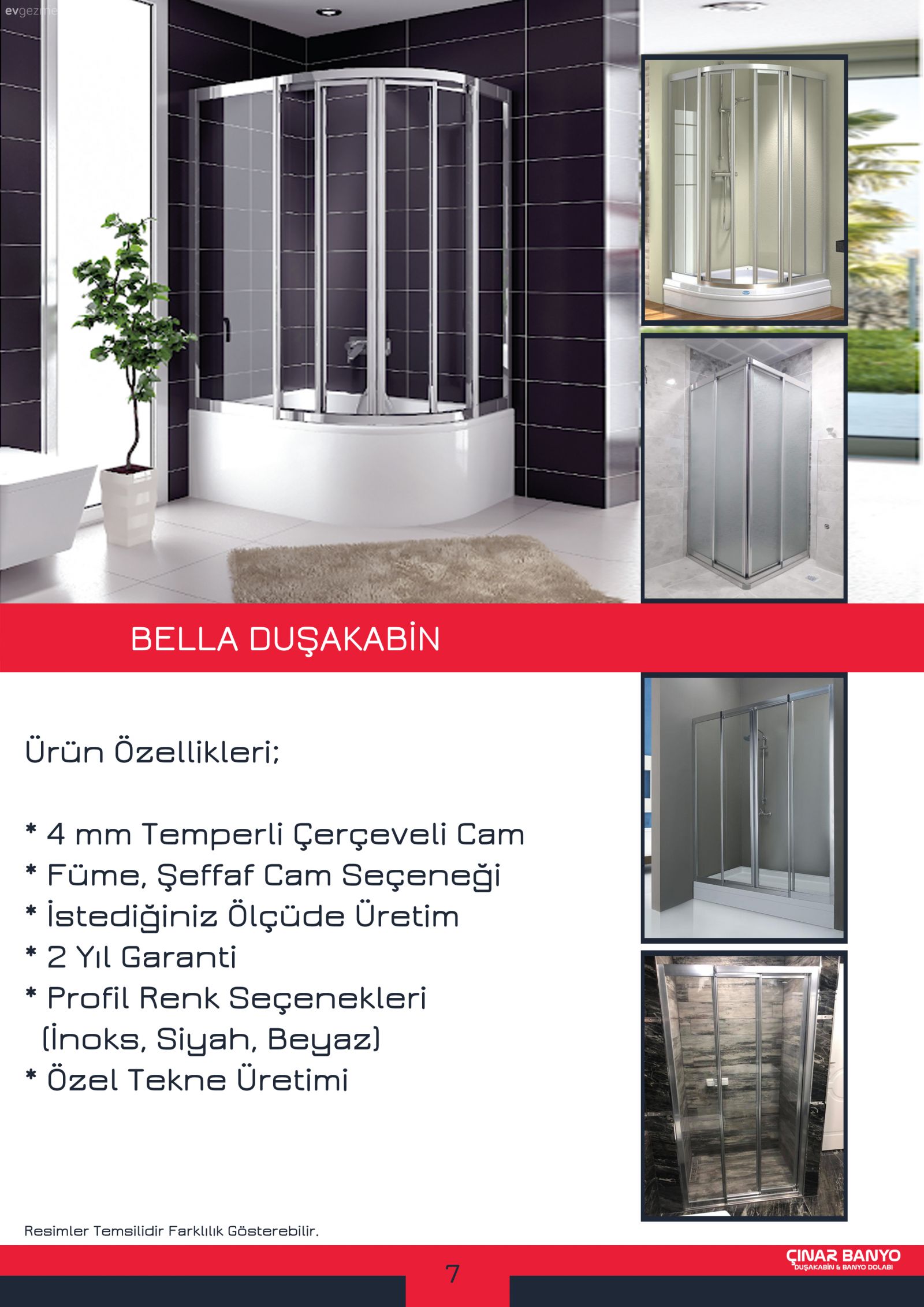 DUŞAKABİN VE BANYO DOLABI TERCİHİ