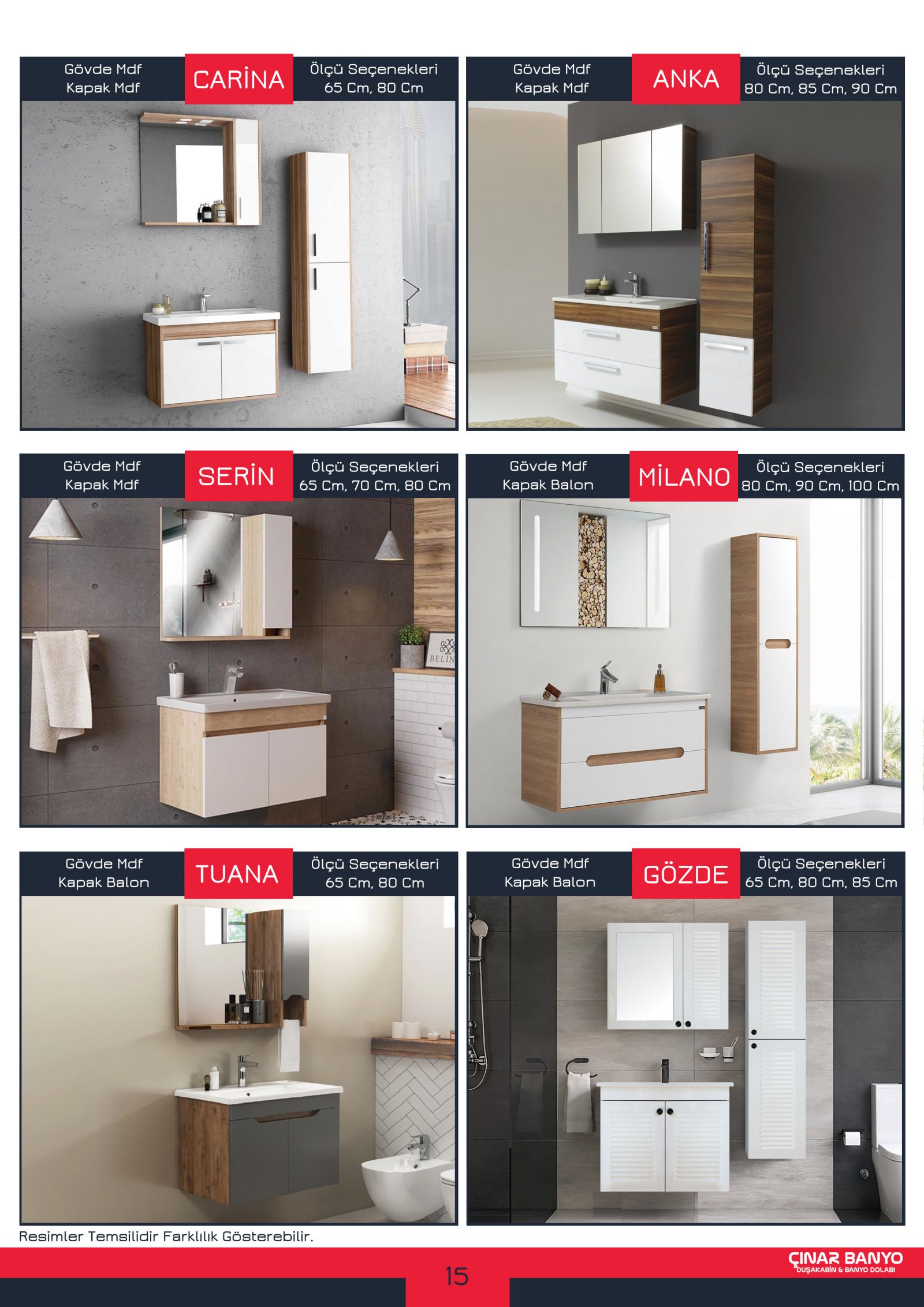 DUŞAKABİN VE BANYO DOLABI TERCİHİ