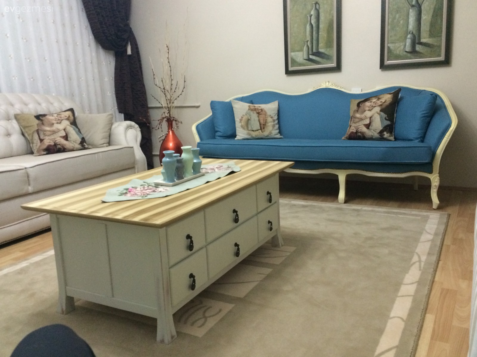 Oturma odasından çocuk odasına dönüşüm ve salon yenileme çalışmamız!