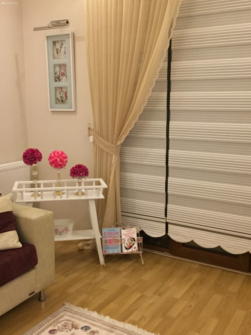 Salonum, mutfağım ve şirin başkonum