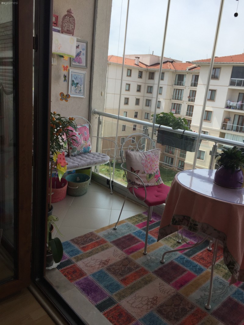 Salonum, mutfağım ve şirin başkonum