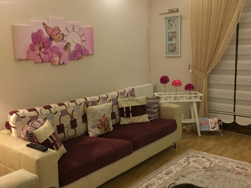 Salonum, mutfağım ve şirin başkonum